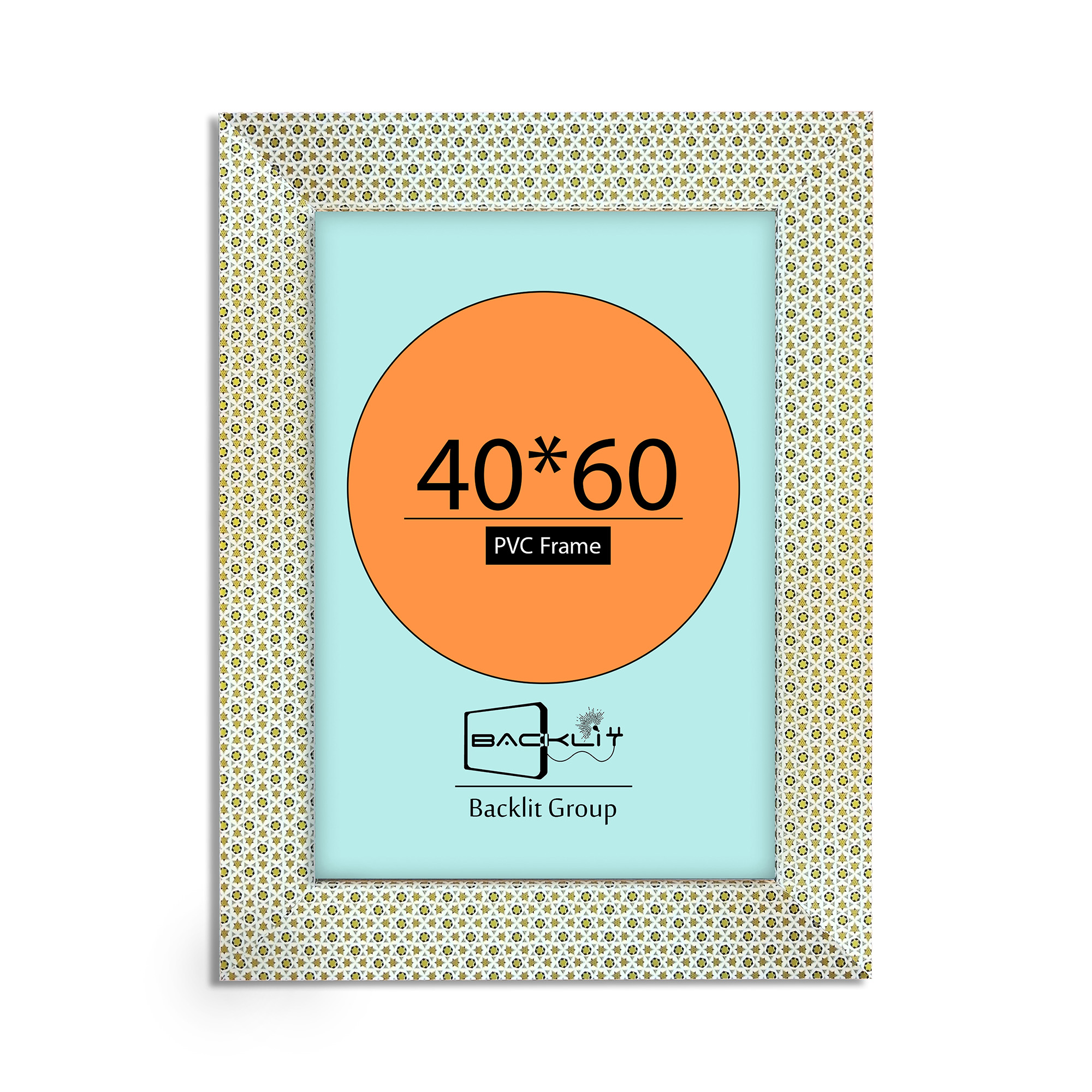 قاب عکس بکلیت مدل خاتم A2-40x60-4CM