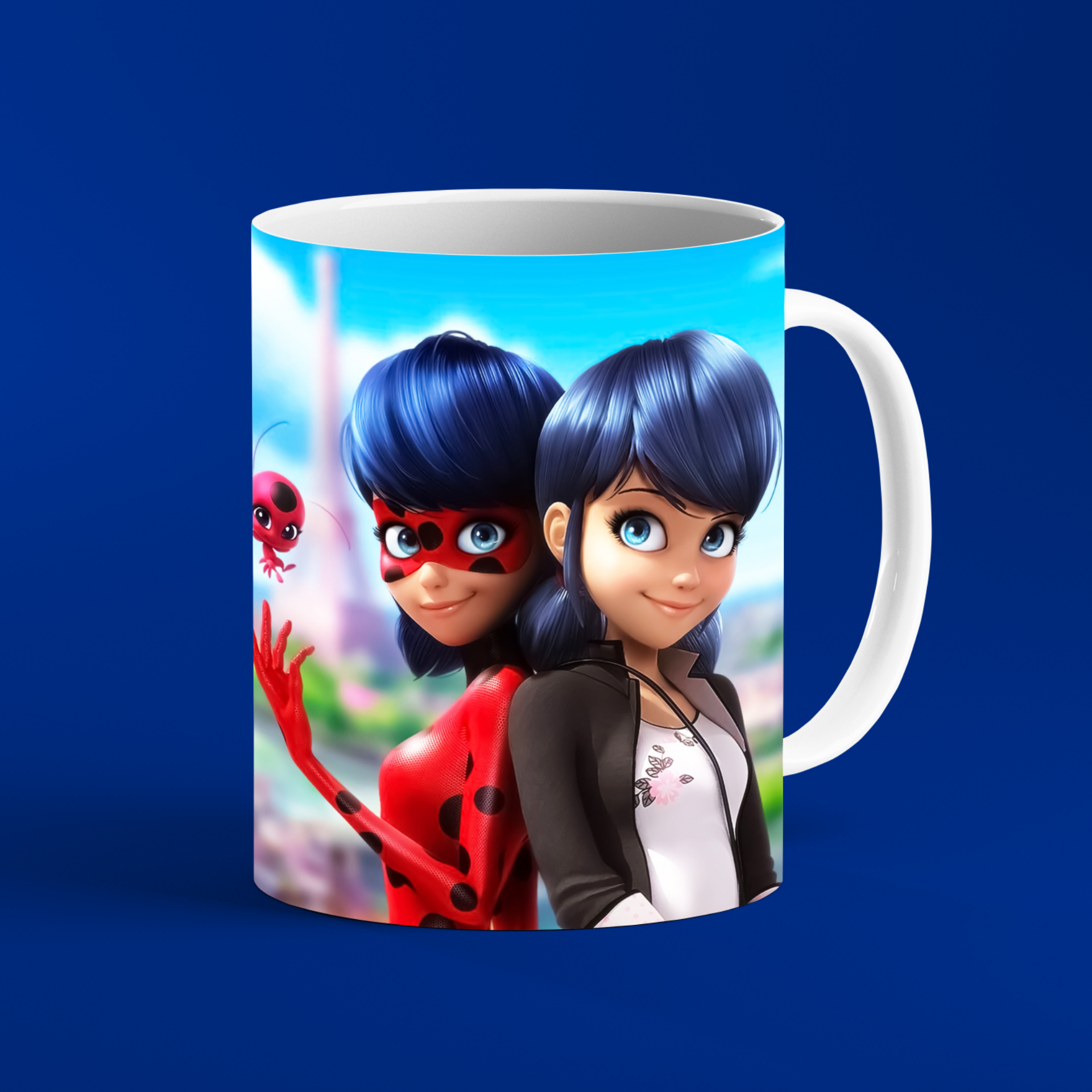 ماگ مدل دختر کفشدوزکی