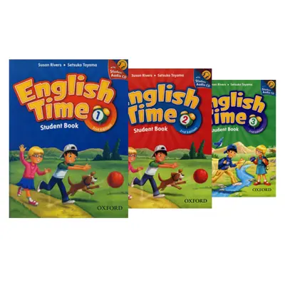 کتاب English Time اثر Susan River and Setsoko Toyama انتشارات زبان مهر جلد1تا 3