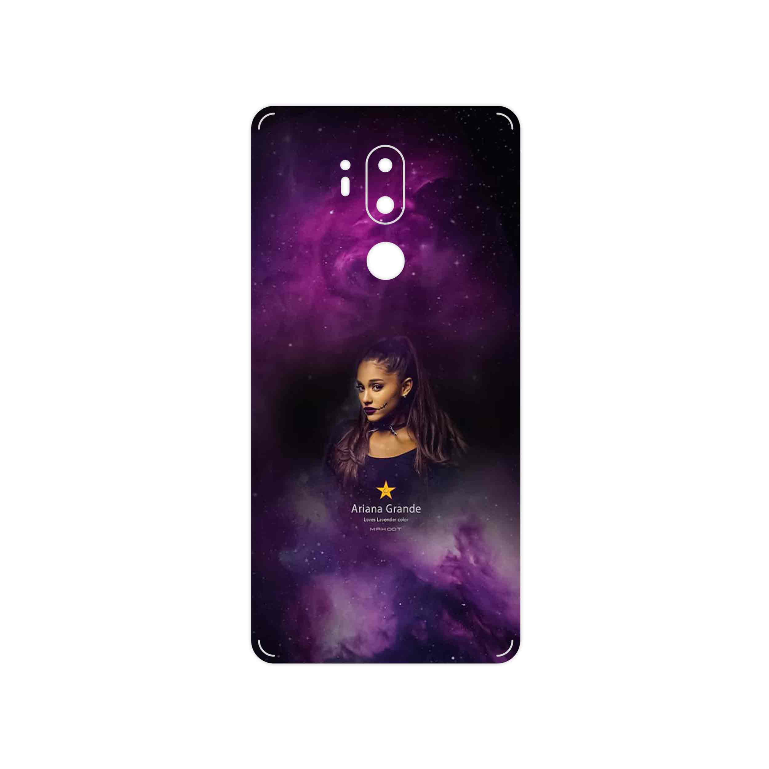 برچسب پوششی ماهوت مدل Ariana Grande مناسب برای گوشی موبایل ال جی G7 PLUS THINQ