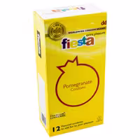 کاندوم فیستا مدل Pomegranate بسته 12 عددی