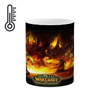ماگ حرارتی کاکتی طرح Warcraft مدل mgh12469