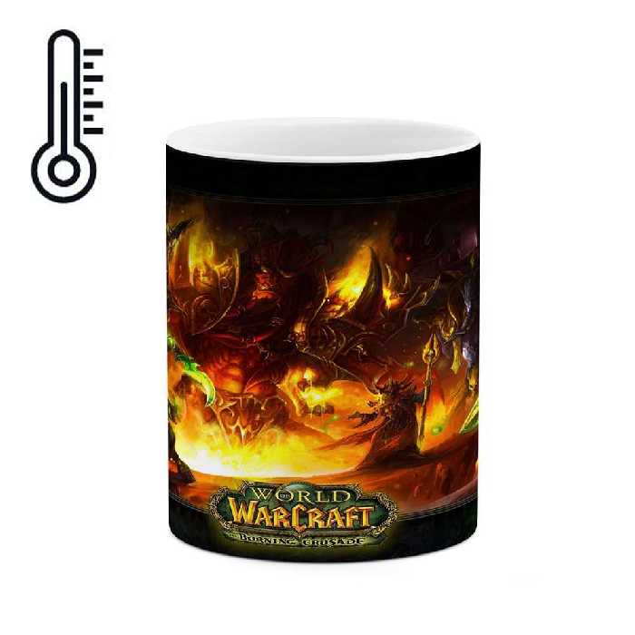 ماگ حرارتی کاکتی طرح Warcraft مدل mgh12469