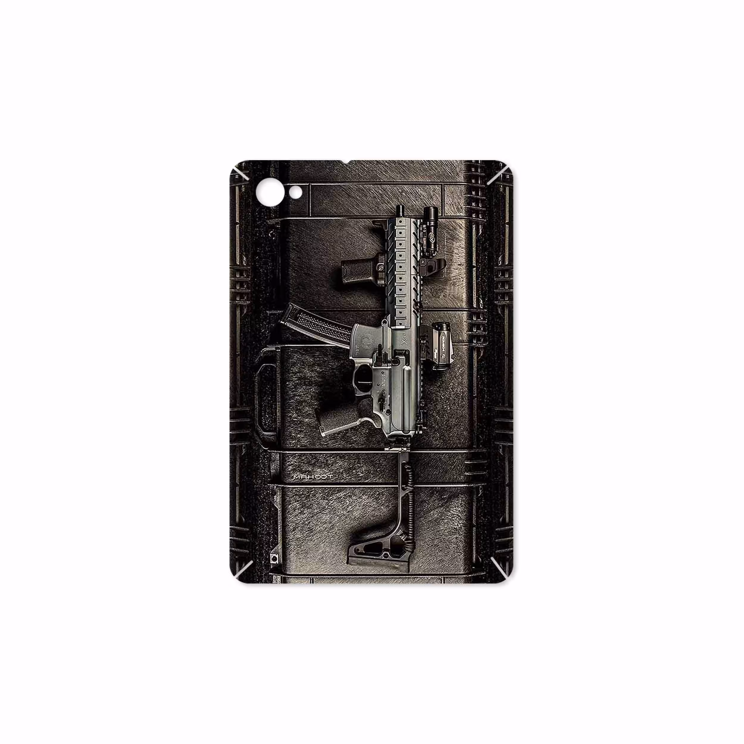برچسب پوششی ماهوت مدل Gun مناسب برای تبلت سامسونگ Galaxy Tab 7.7 2011 P6800
