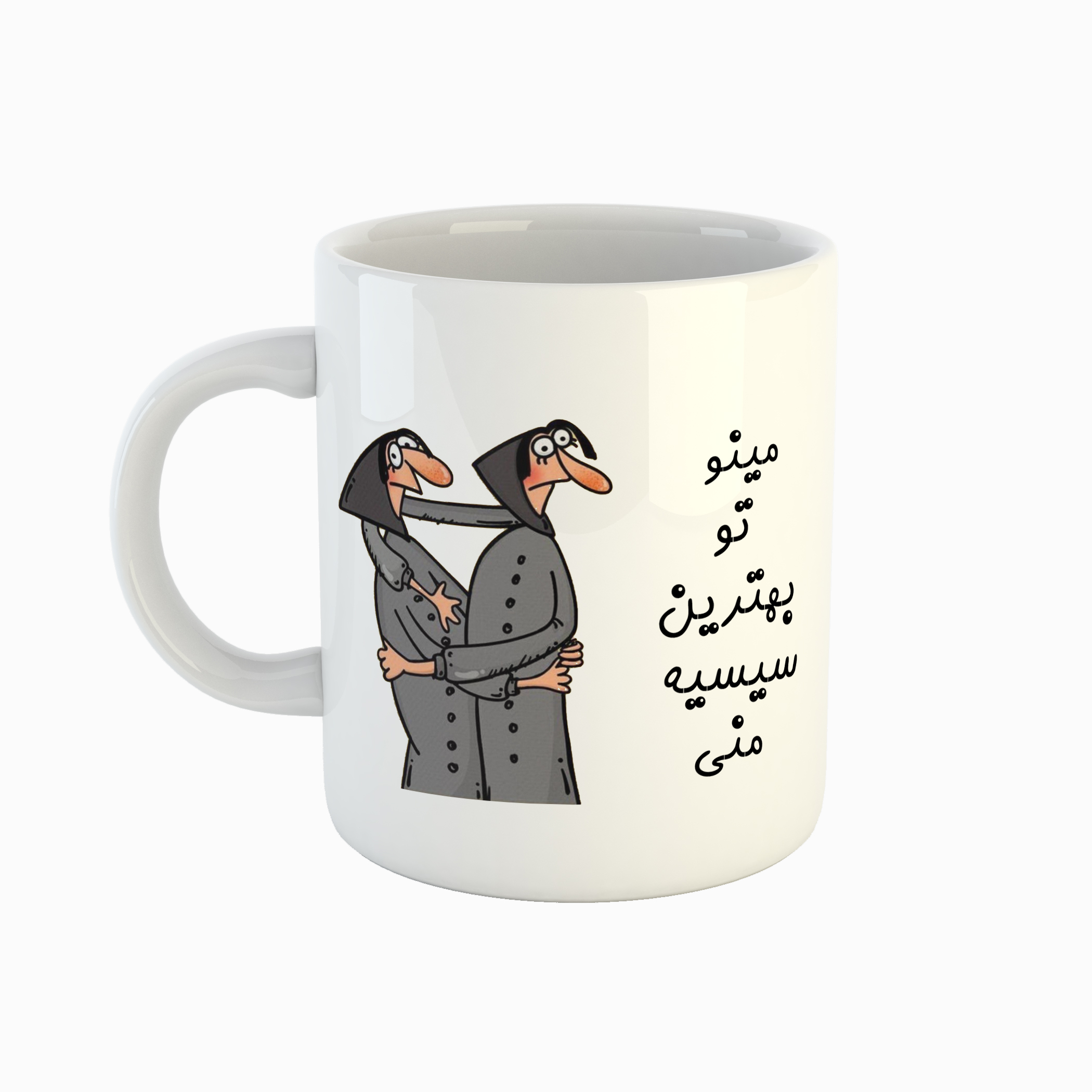 ماگ طرح اسم مینو مدل بهترین خواهر