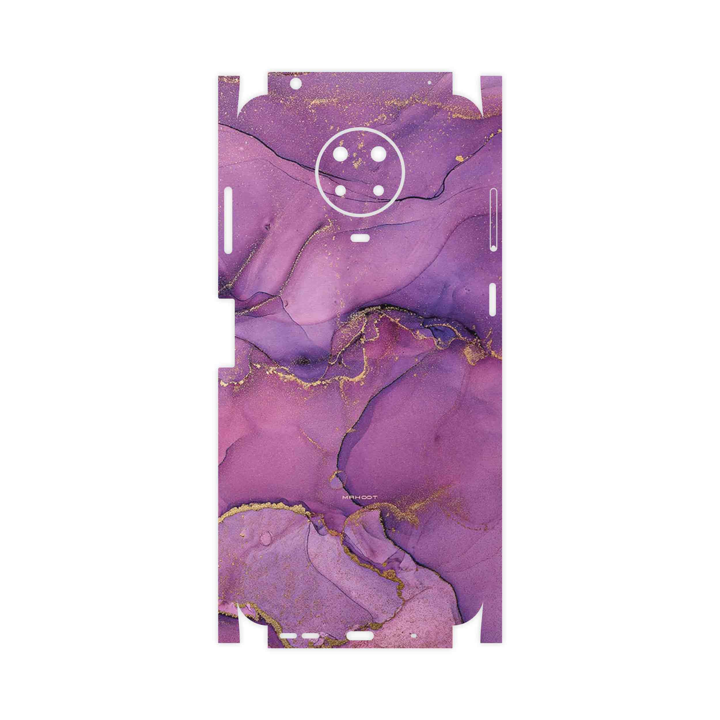 برچسب پوششی ماهوت مدل Purple Marble-FullSkin مناسب برای گوشی موبایل نوکیا G20