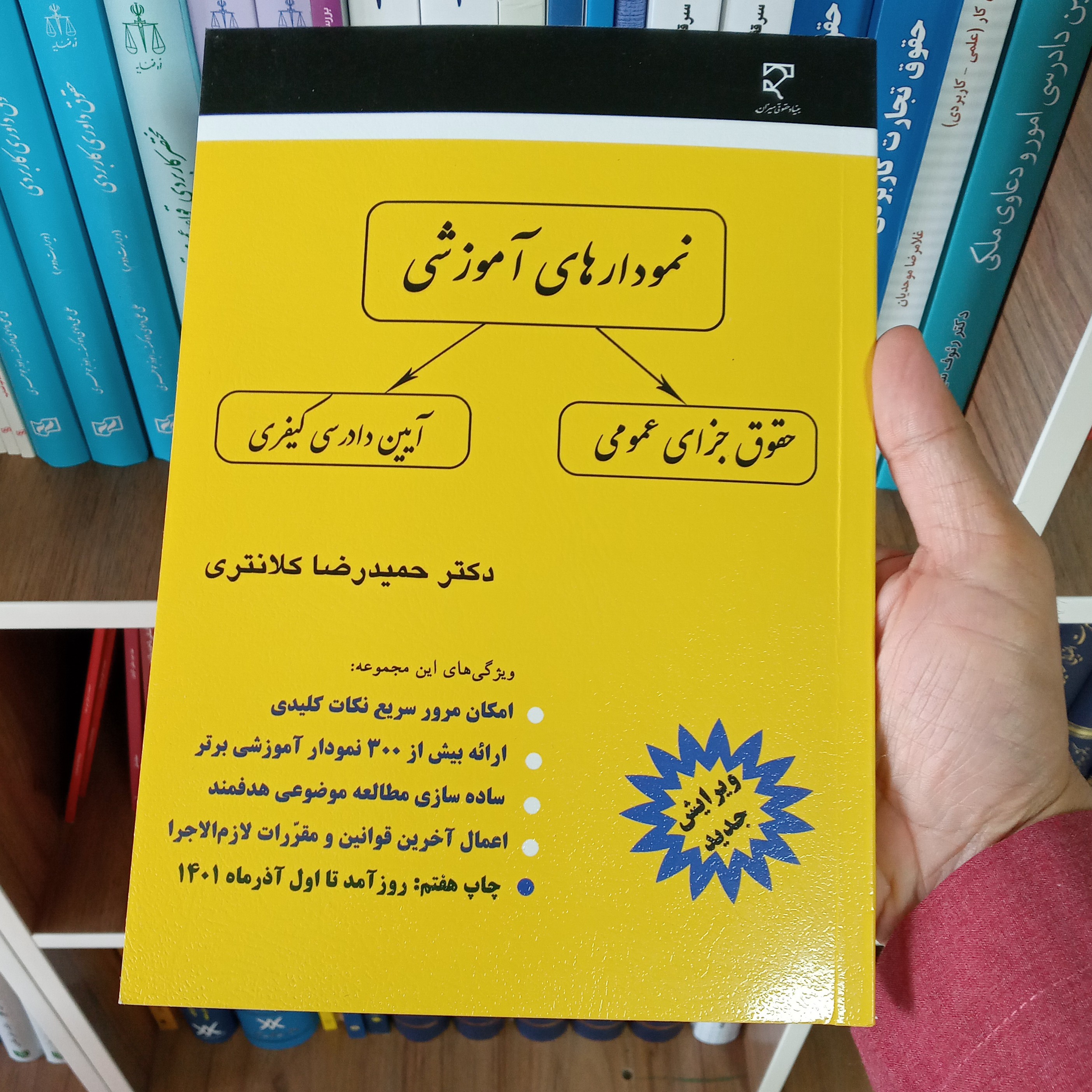 نمودارهای آموزشی حقوق جزای عمومی و آیین دادرسی کیفری دکتر حمیدرضا کلانتری