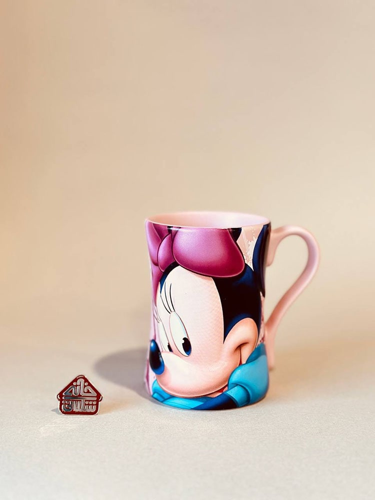 ماگ دیزنی مینی موس صورتی کد001972