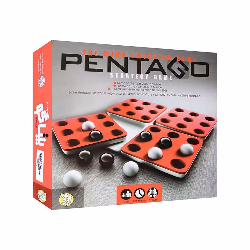 بازی پنتاگوجعبه ای red(Pentago)  (فروش عمده و تک)