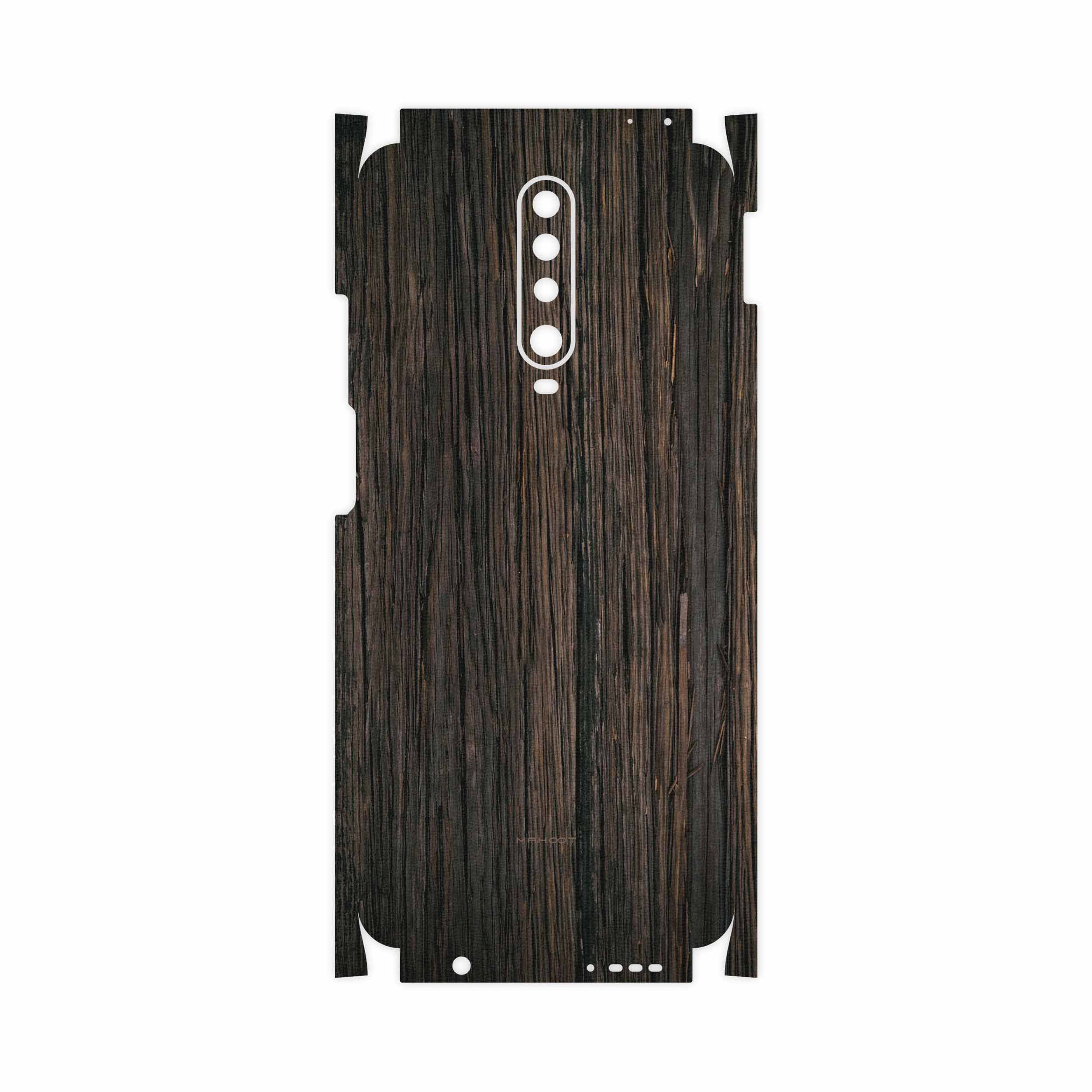 برچسب پوششی ماهوت مدل Burned Wood-FullSkin مناسب برای گوشی موبایل شیائومی Redmi K30