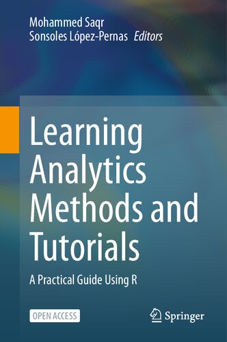 خرید و دانلود نسخه کامل کتاب Learning Analytics Methods and Tutorials: A Practical Guide Using R