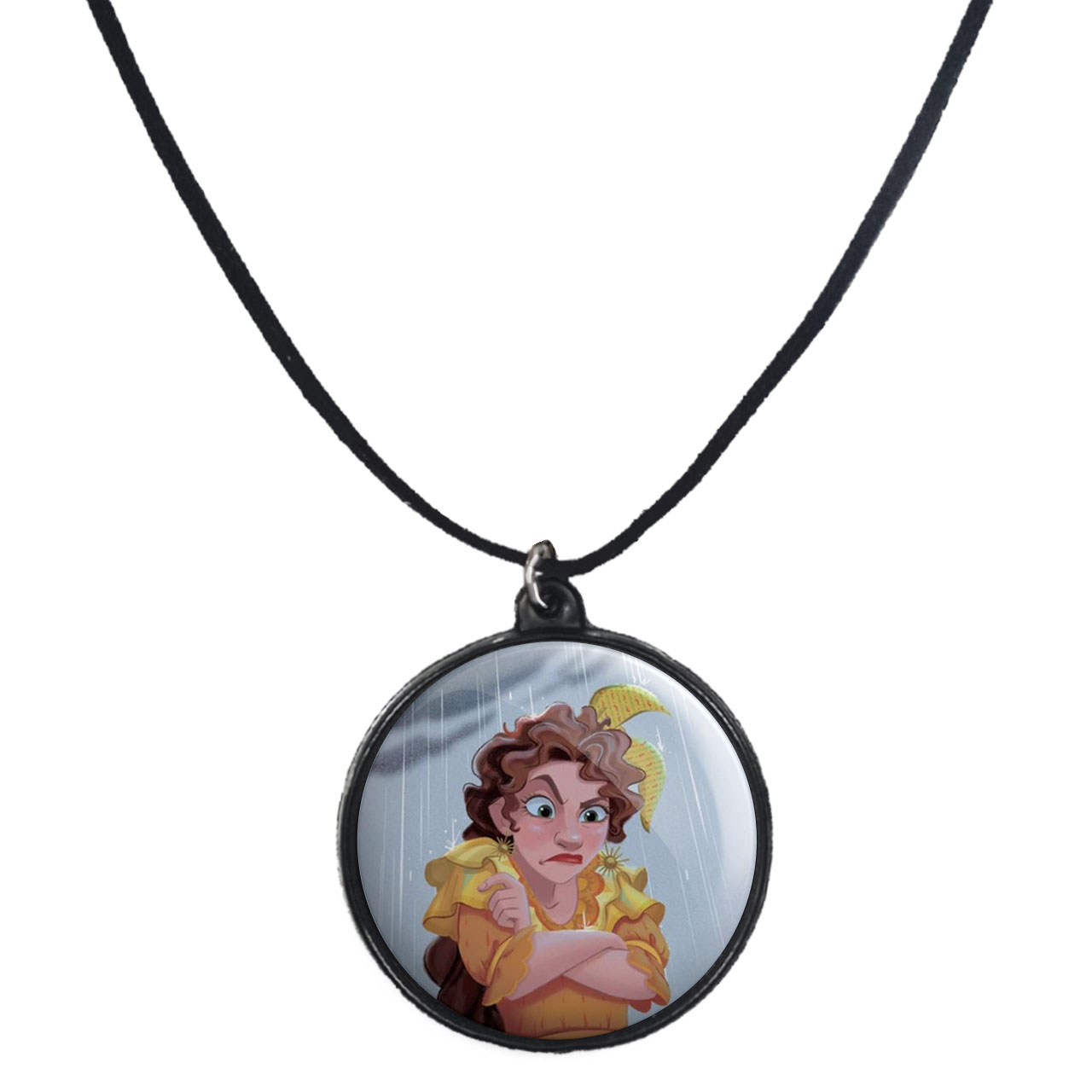 گردنبند پرمانه طرح Encanto کد pmb.26910مدل دو طرفه