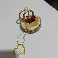 گیفت چوبی حلقه 10عددی