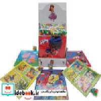 خرید مجموعه پازل و منچ همراه با استند 50 عددی گلاسه | ایده بوک