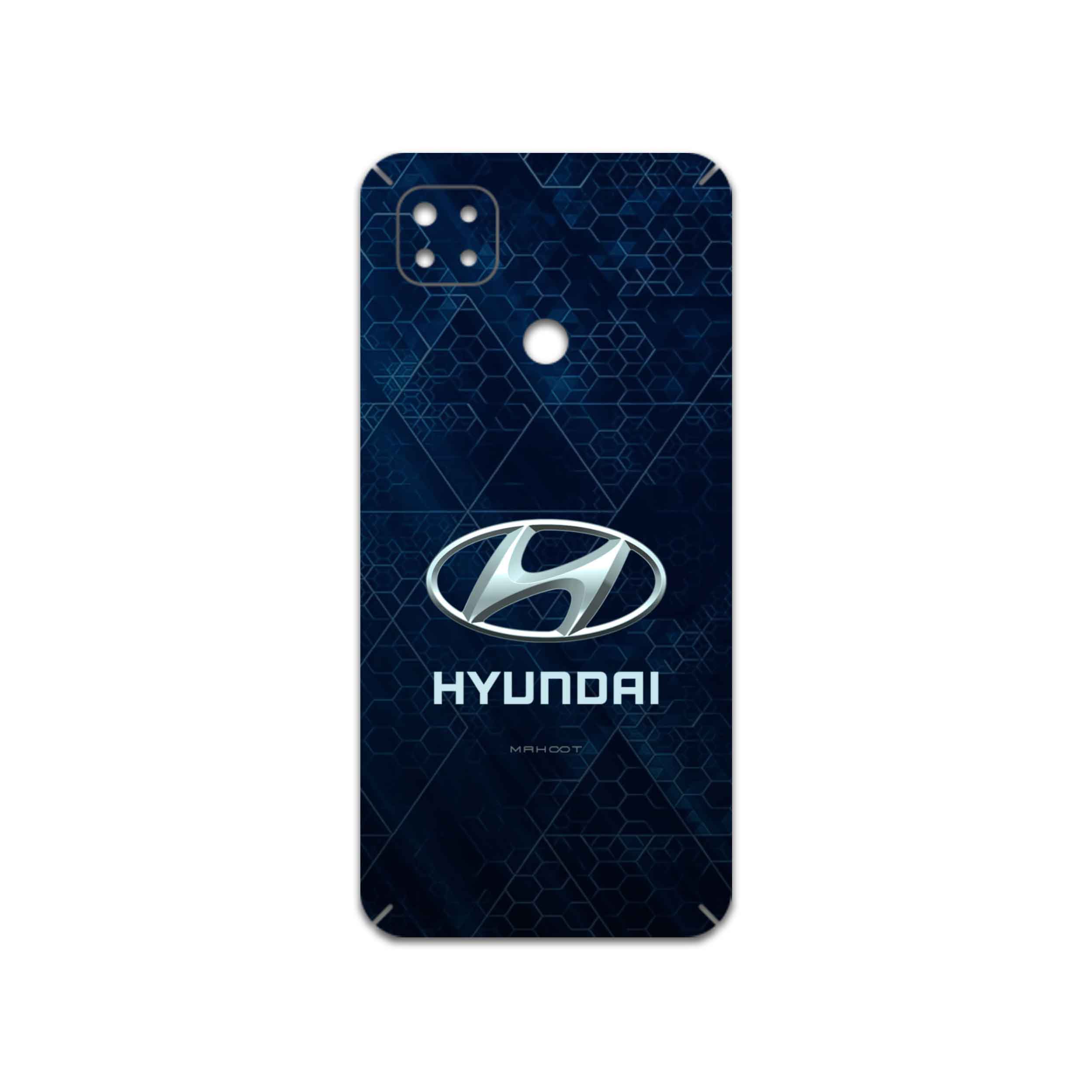 برچسب پوششی ماهوت مدل Hyundai-Logo مناسب برای گوشی موبایل شیائومی Redmi 9 Activ