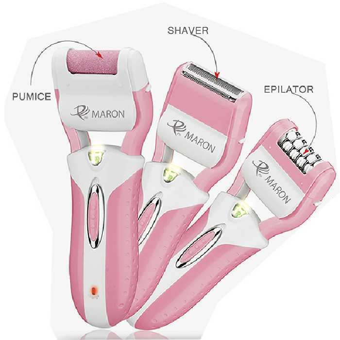 ست اصلاح موی بدن بانوان پرومارون مدل RL-612