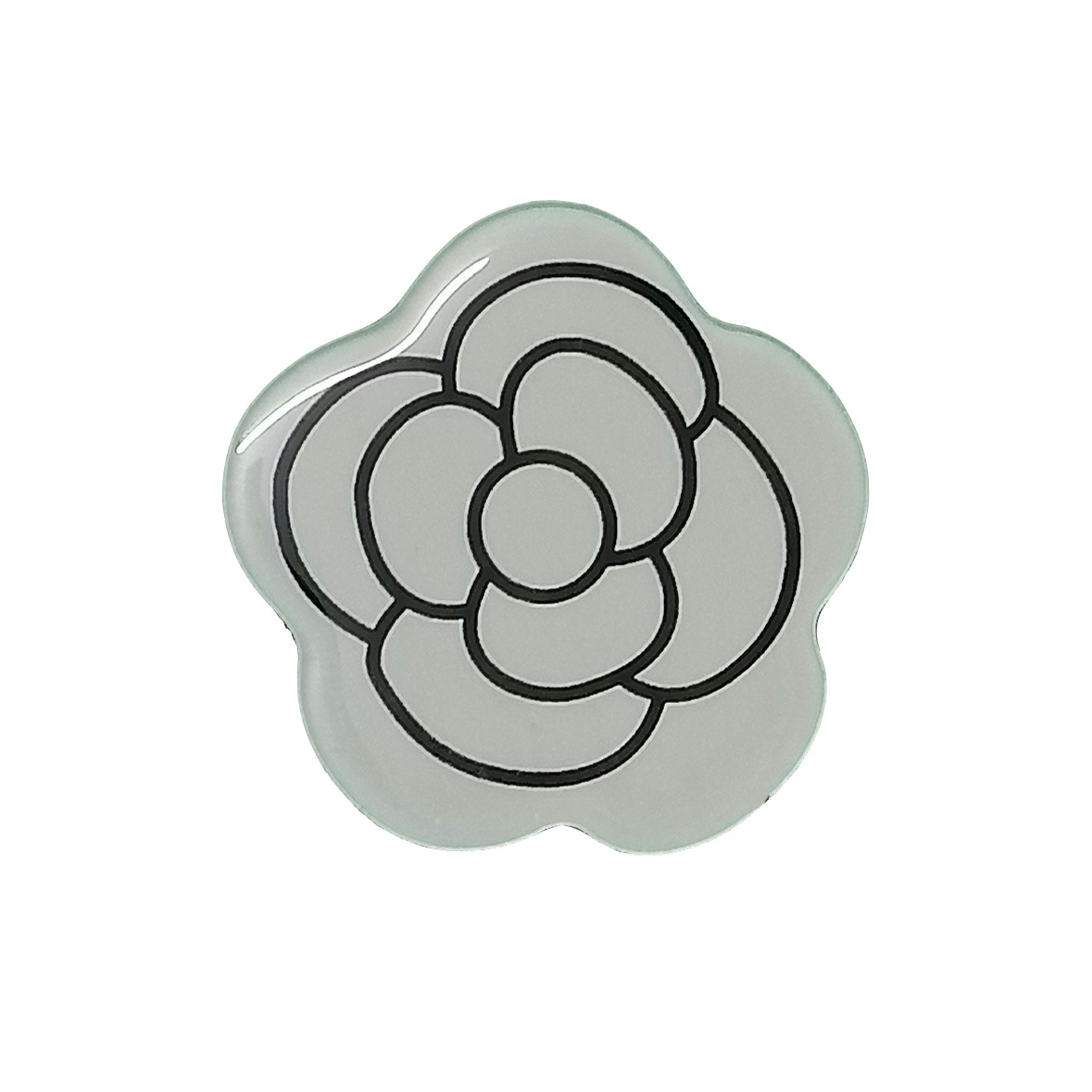 پایه نگهدارنده گوشی موبایل پاپ سوکت مدل Glass Flower