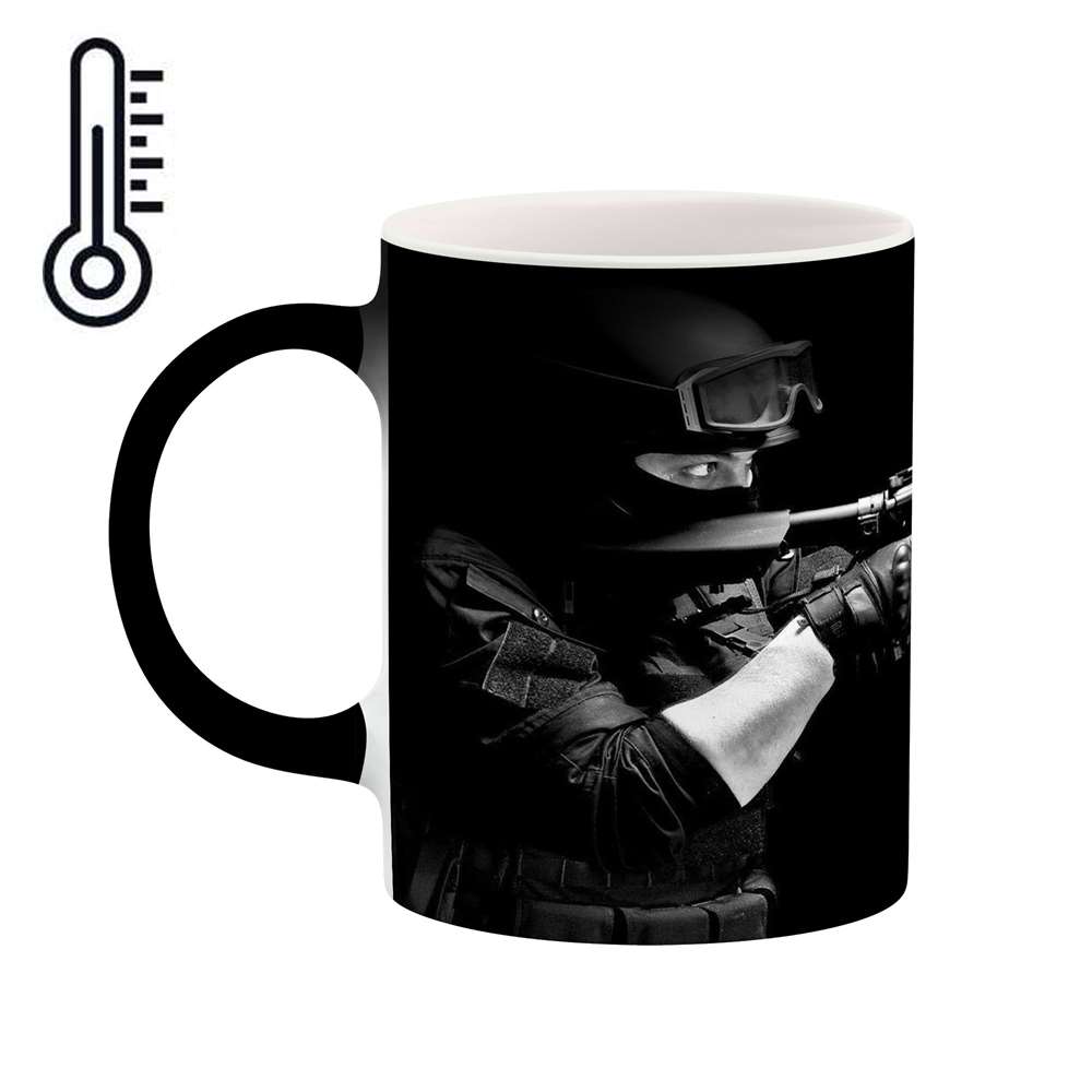 ماگ حرارتی طرح تفنگ M16 مدل mgph15696