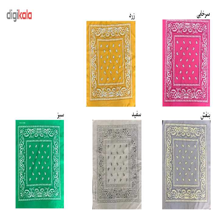 دستمال سر و گردن مدل Triangle کد 8274