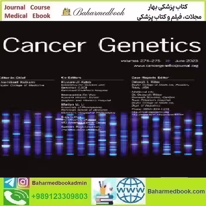 Cancer Genetics Volume 280 281 to 282 283 2024 TRUE