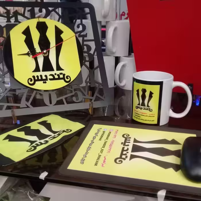 ماگ سفید دسته ساده