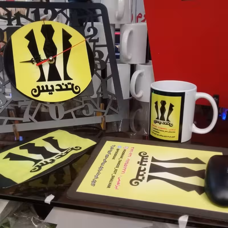 ماگ سفید دسته ساده