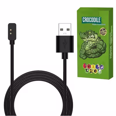 کابل شارژ کروکودیل مدل C-Chatge مناسب برای ساعت هوشمند شیائومی Redmi Watch 2