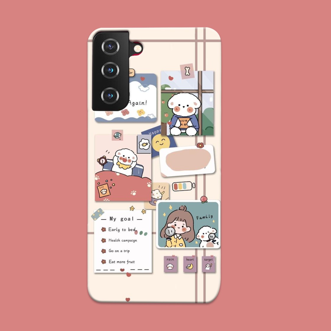 کاور گارد قاب مناسب برای گوشی موبایل سامسونگ S21-کد 1582