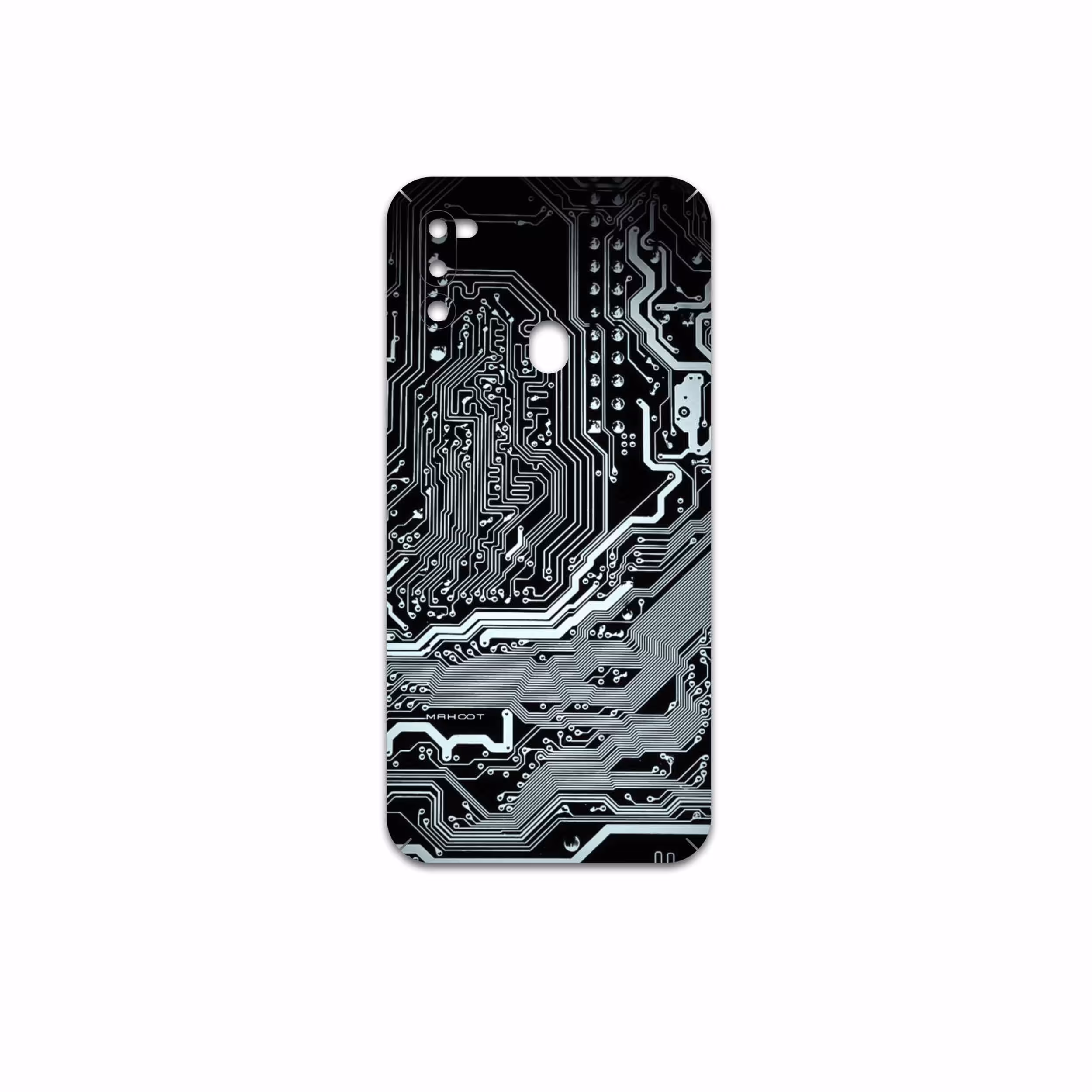 برچسب پوششی ماهوت مدل Black-Printed-Circuit-Board مناسب برای گوشی موبایل سامسونگ Galaxy M21 (2021) Edition