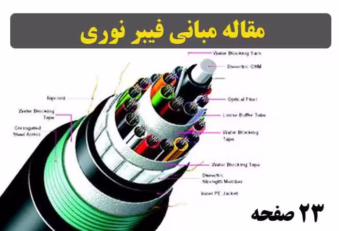 دانلود فایل بررسی مبانی فيبر نوری