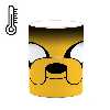 ماگ حرارتی کاکتی طرح کارتون Adventure Time مدل mgh22092