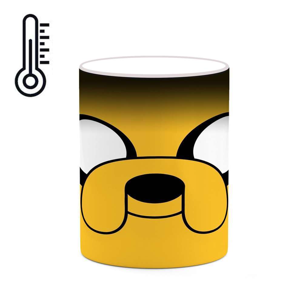 ماگ حرارتی کاکتی طرح کارتون Adventure Time مدل mgh22092