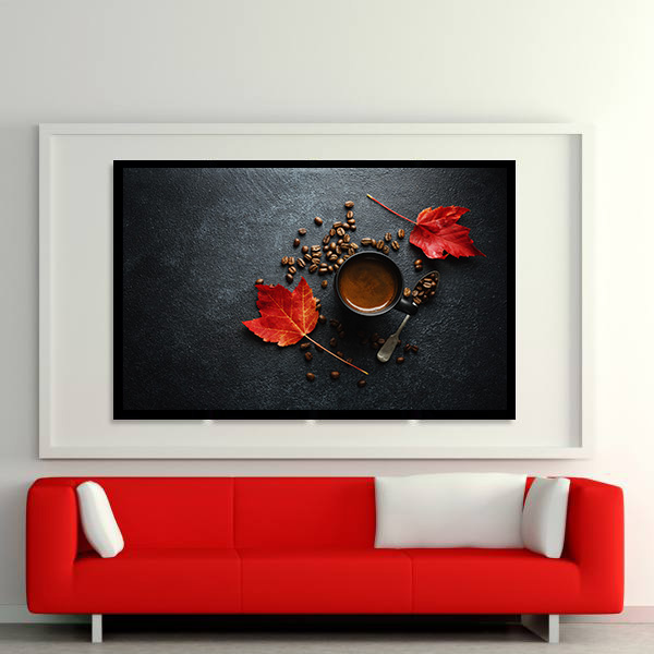 تابلو مدل دکوراتیو طرح کافه کد 0393
