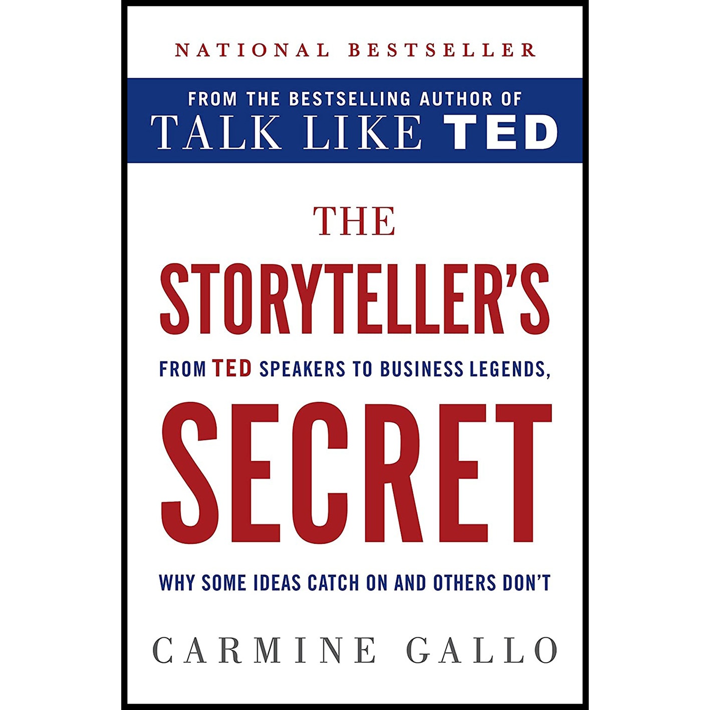 کتاب The Storyteller,s Secret اثر Carmine Gallo انتشارات St. Martins Press