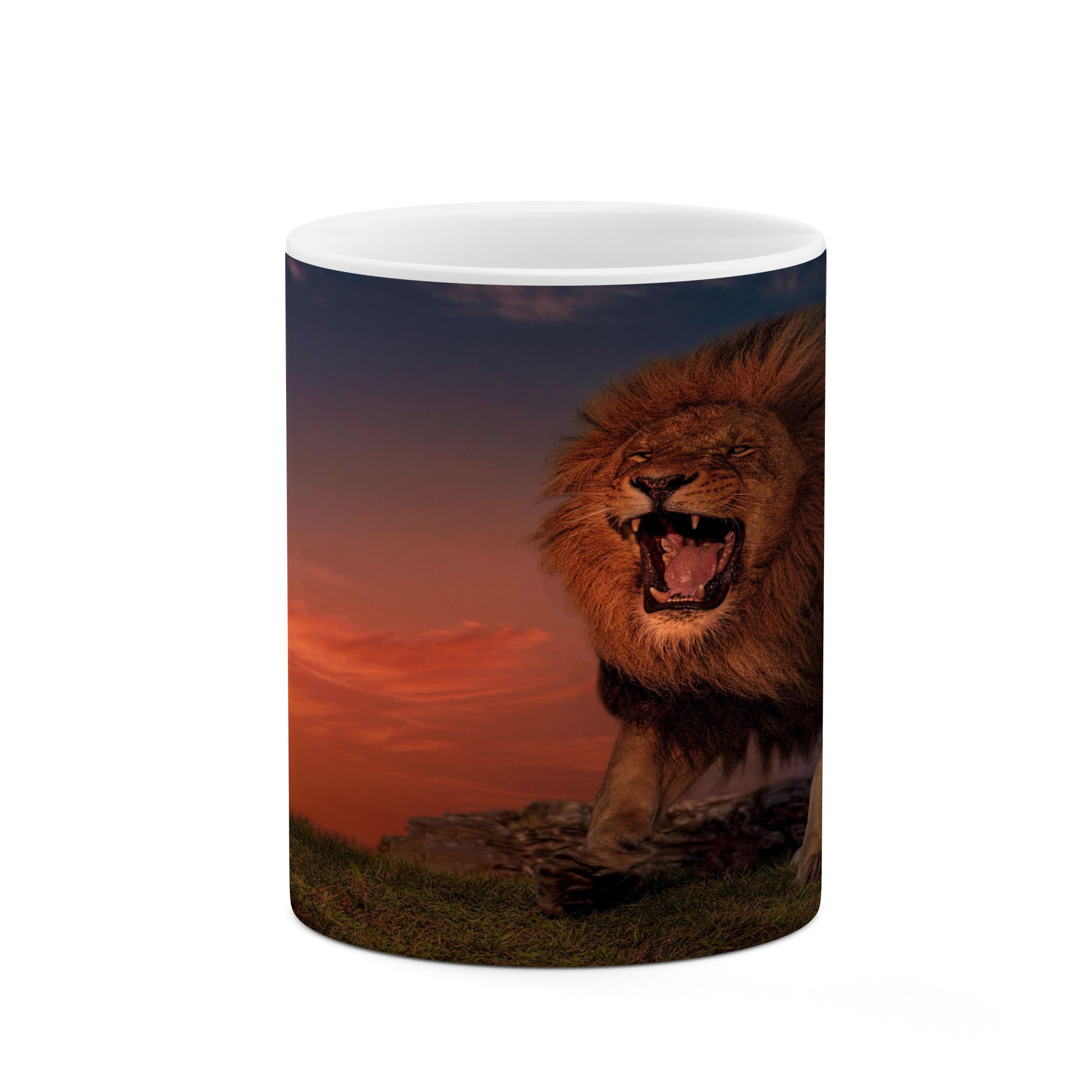 ماگ کاکتی طرح شیر مدل mgs17221