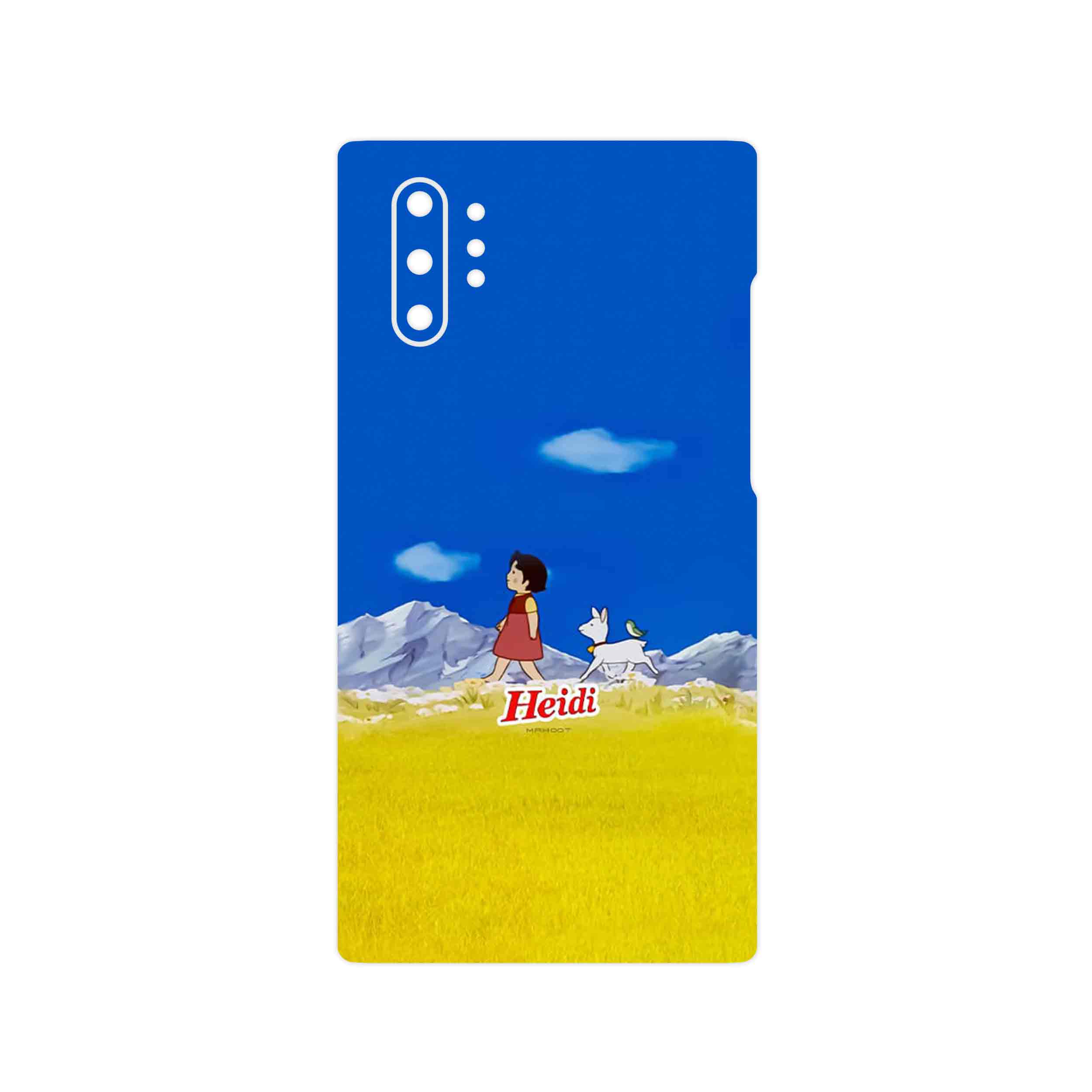 برچسب پوششی ماهوت مدل Heidi Girl of the Alps مناسب برای گوشی موبایل سامسونگ Galaxy Note 10 Plus