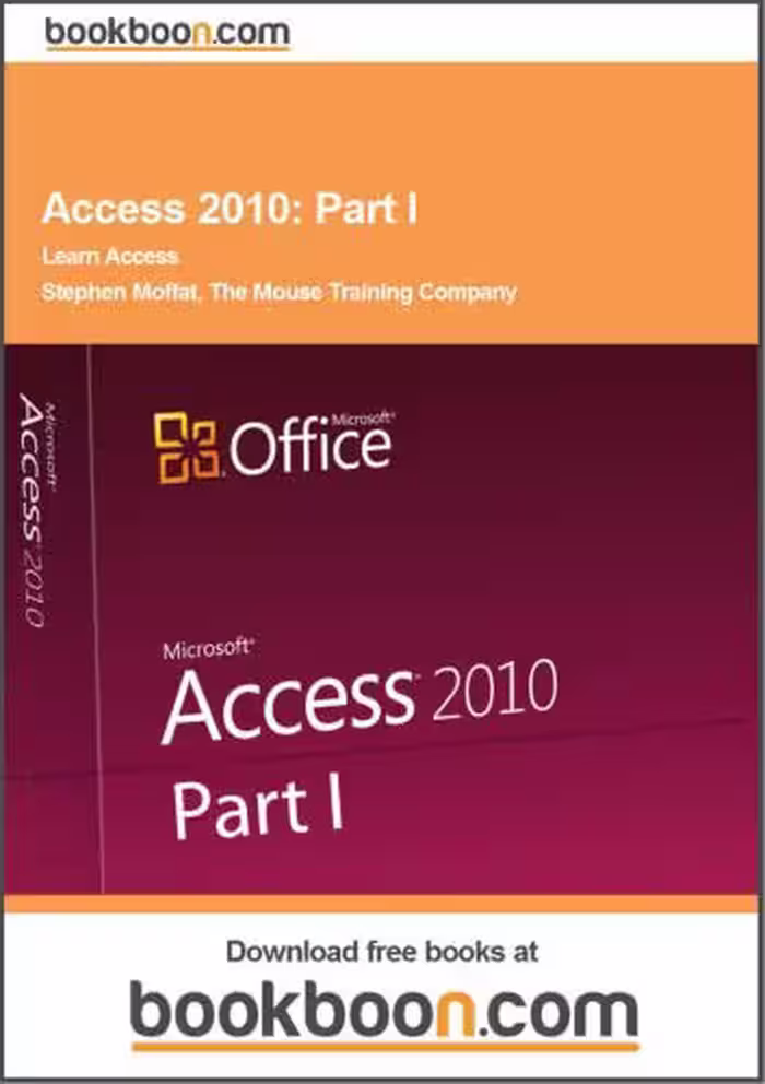 خرید و دانلود نسخه کامل کتاب Access 2010. Part I. Learn Access