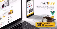 دانلود قالب Martfury VueJS
