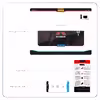 برچسب پوششی ماهوت مدل Mitsubishi Motor مناسب برای تبلت سامسونگ Galaxy Tab A 10.1 2016 T580