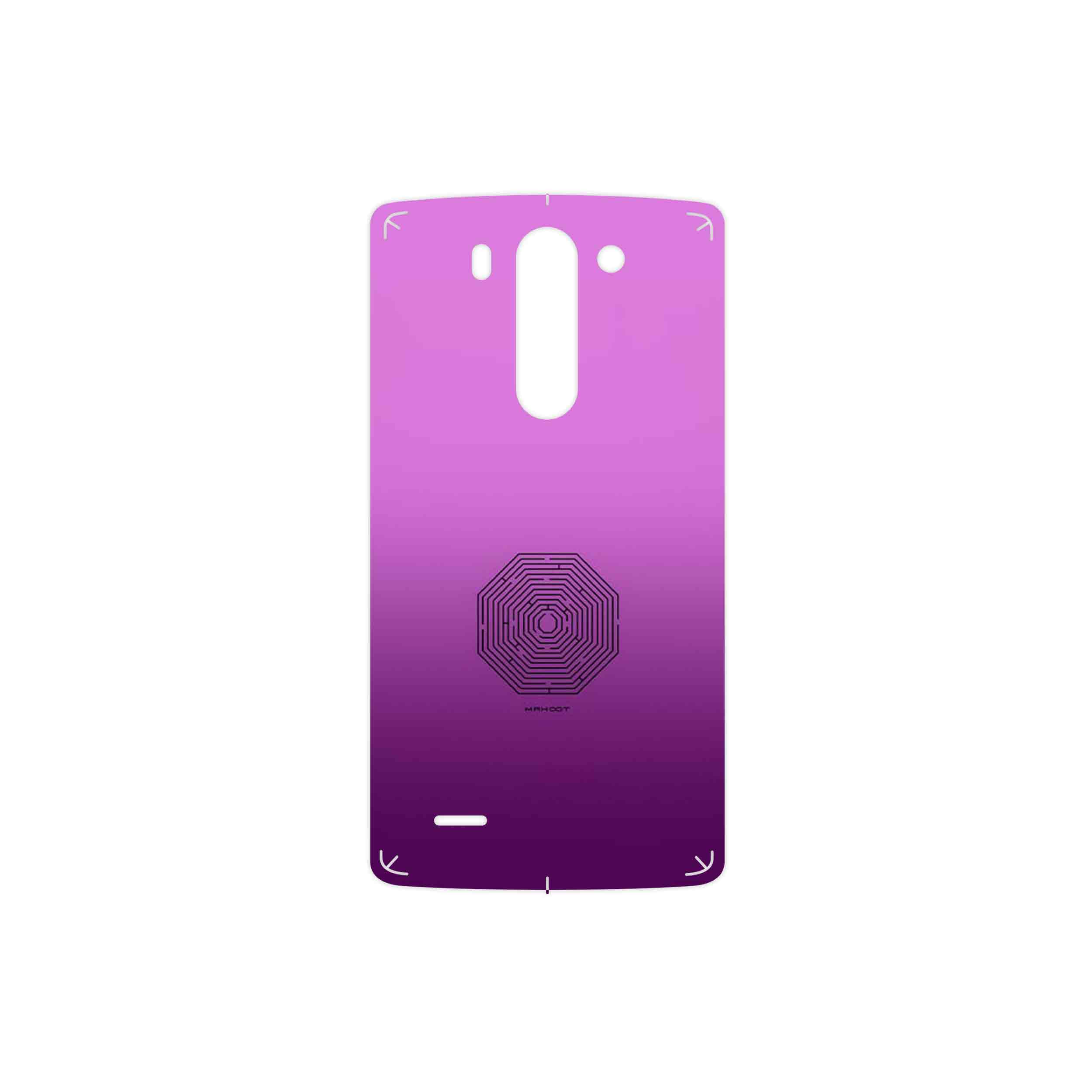 برچسب پوششی ماهوت مدل Minimal Maze مناسب برای گوشی موبایل ال جی G3 Beat