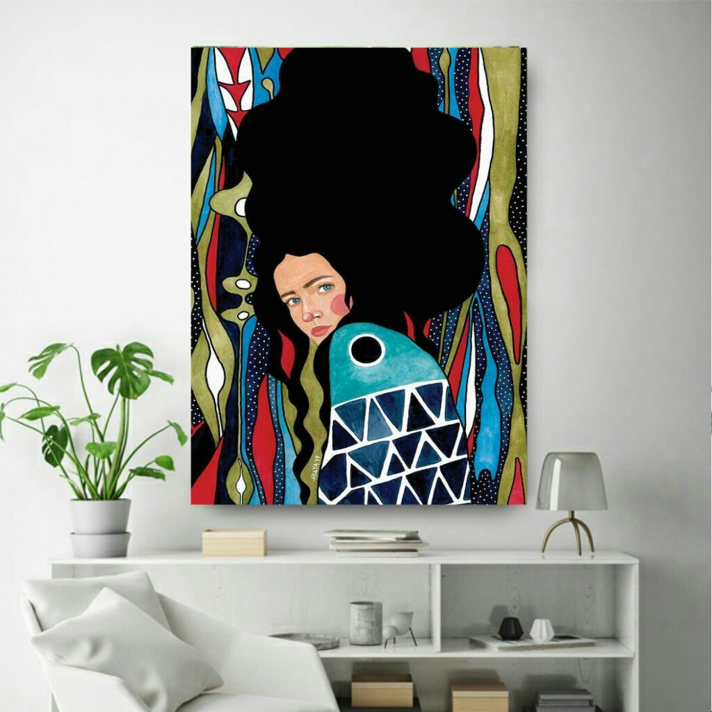  تابلو بوم طرح مدرن مدل TB1205