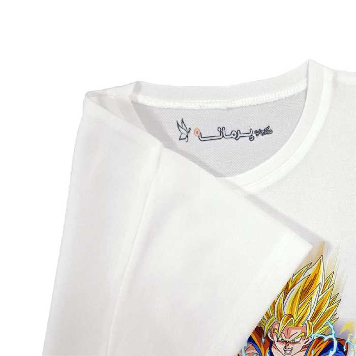 تی شرت بچگانه پرمانه طرح انیمه دراگون بال کد pmt.3732