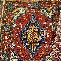 فرش دستباف 3 متری گل ابریشم ریزبافت بسیار زیبا و با کیفیت برند آی سن با ارسال رایگان