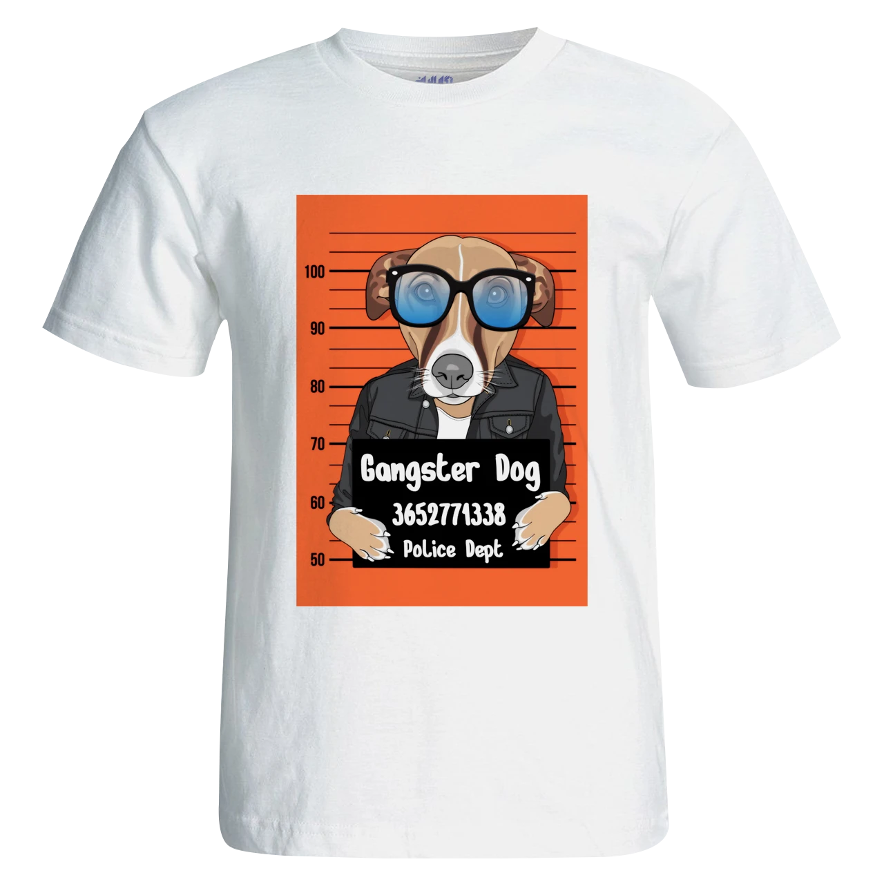 تیشرت gangster dog مدل W29