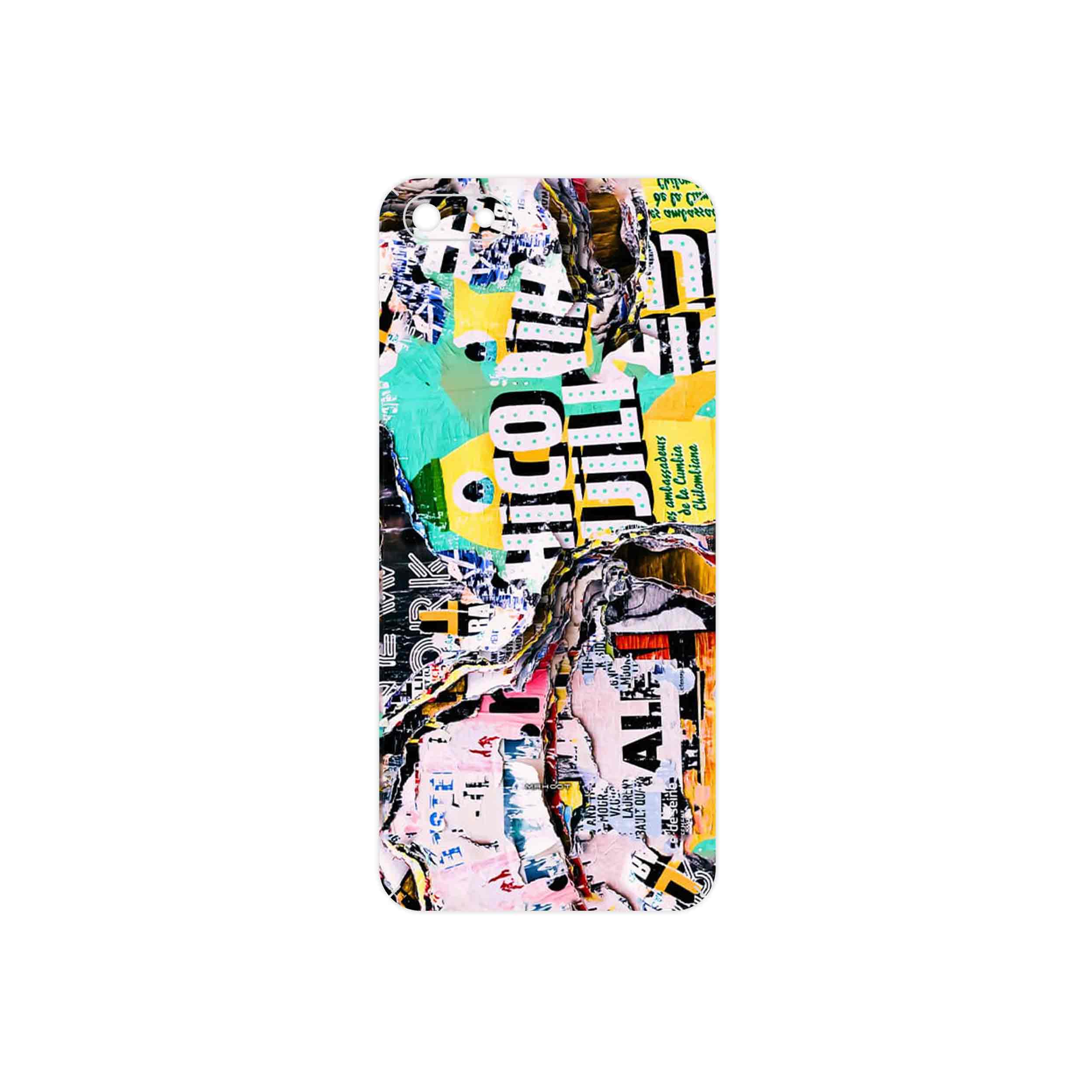 برچسب پوششی ماهوت مدل Collage of Teared Paper مناسب برای گوشی موبایل آنر 7S