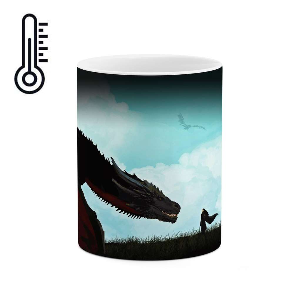 ماگ حرارتی طرح سریال GOT مدل mgph13260