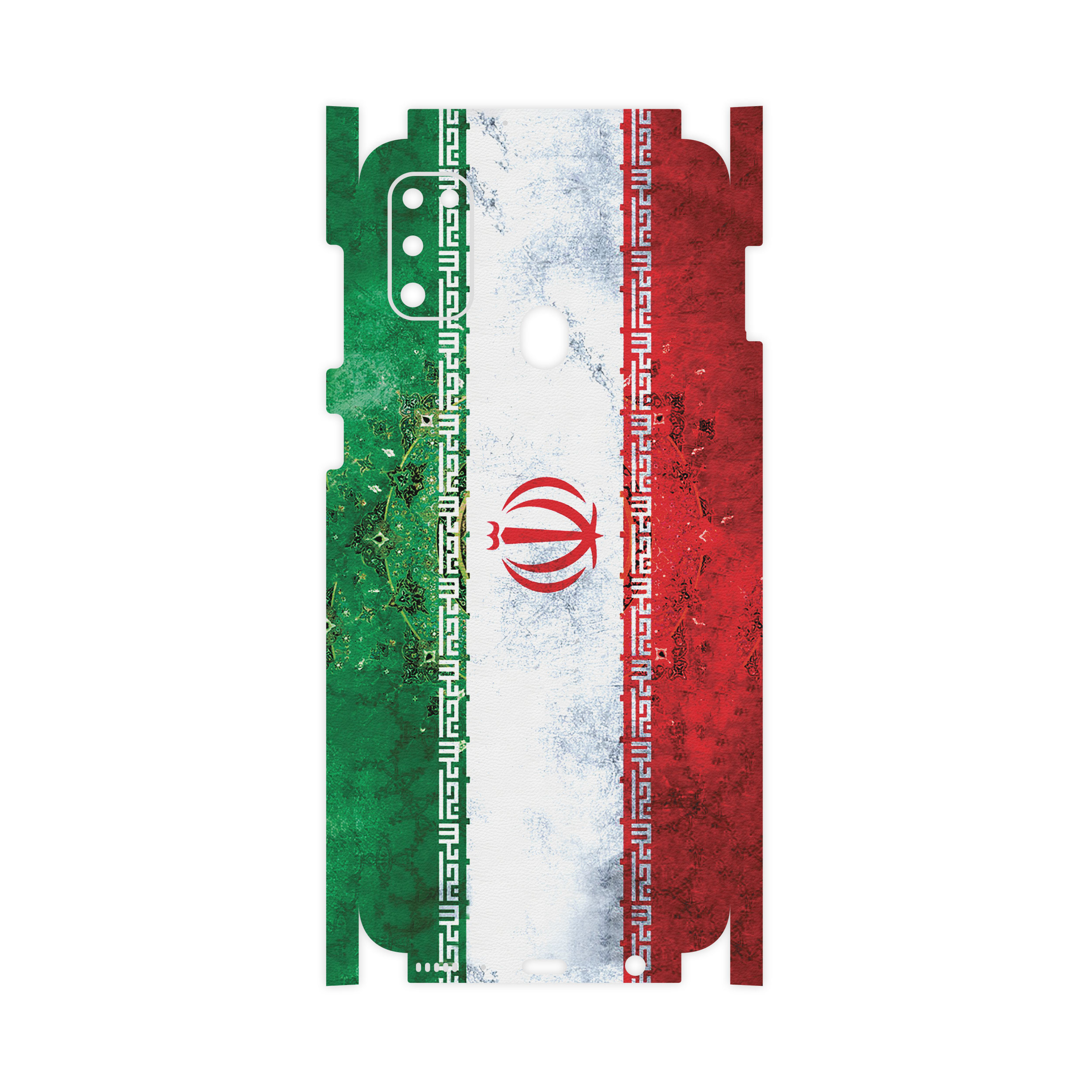 برچسب پوششی ماهوت مدل Full skin-IRAN-Flag مناسب برای گوشی موبایل سامسونگ Galaxy M30s