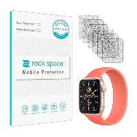 گلس اپل واچ Apple Watch SE 40mm مدل نانو هیدروژل مات برند راک اسپیس بسته 6 عددی کد S