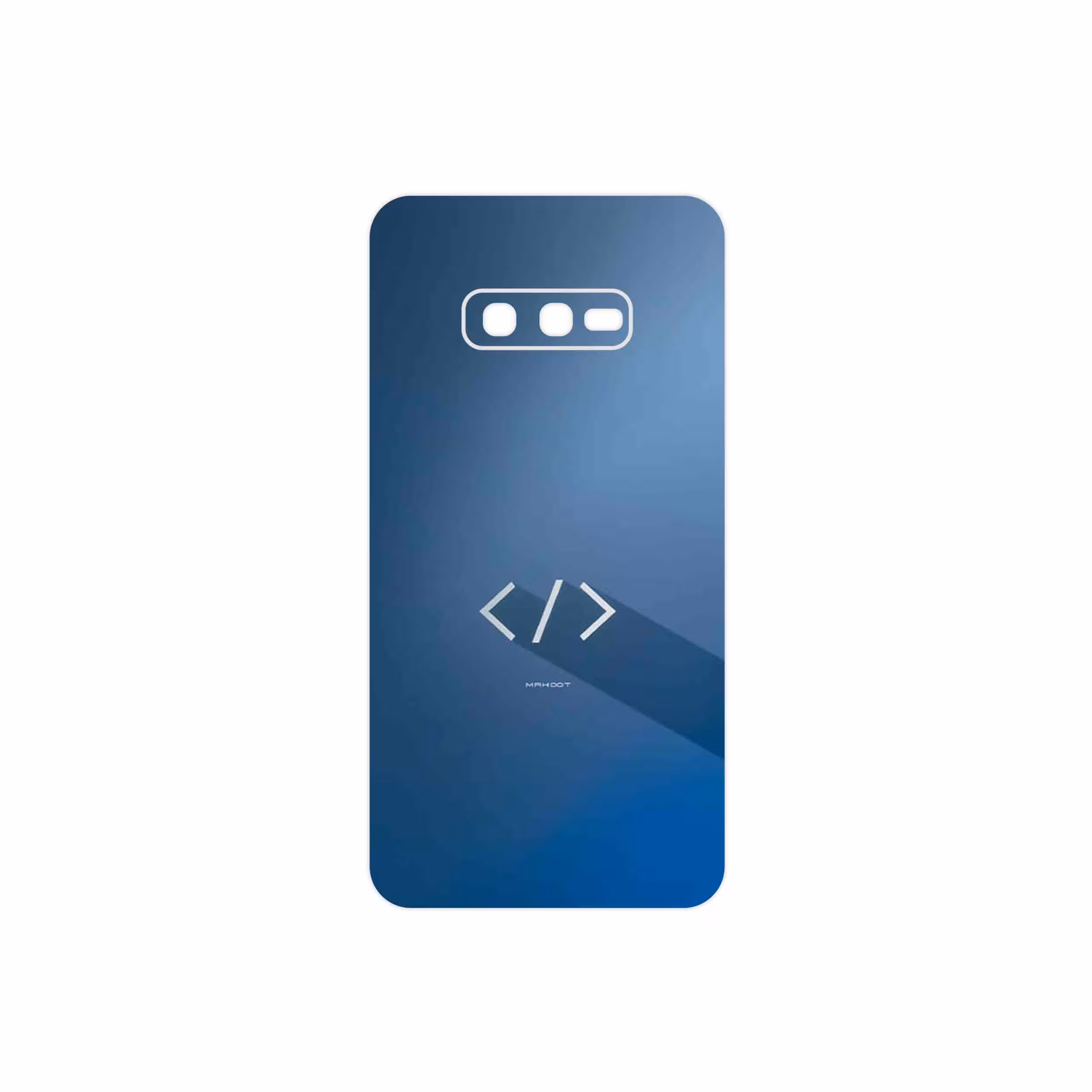 برچسب پوششی ماهوت مدل Minimal Coding icon مناسب برای گوشی موبایل سامسونگ Galaxy S10e