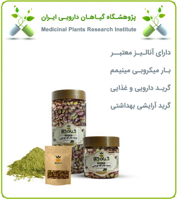 مغز پسته کله قوچی خام خشک یا پودری بسته بندی